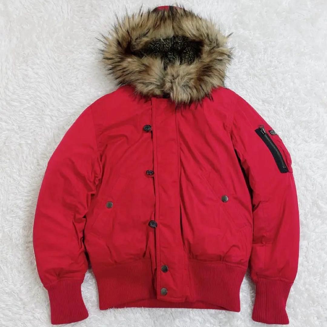 DIESEL type N-2B フライトジャケット S レッド y2k