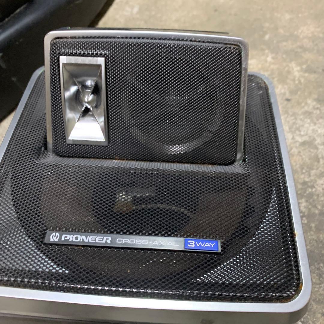 ジャンクPioneer Cross-Axial 3-way スピーカー