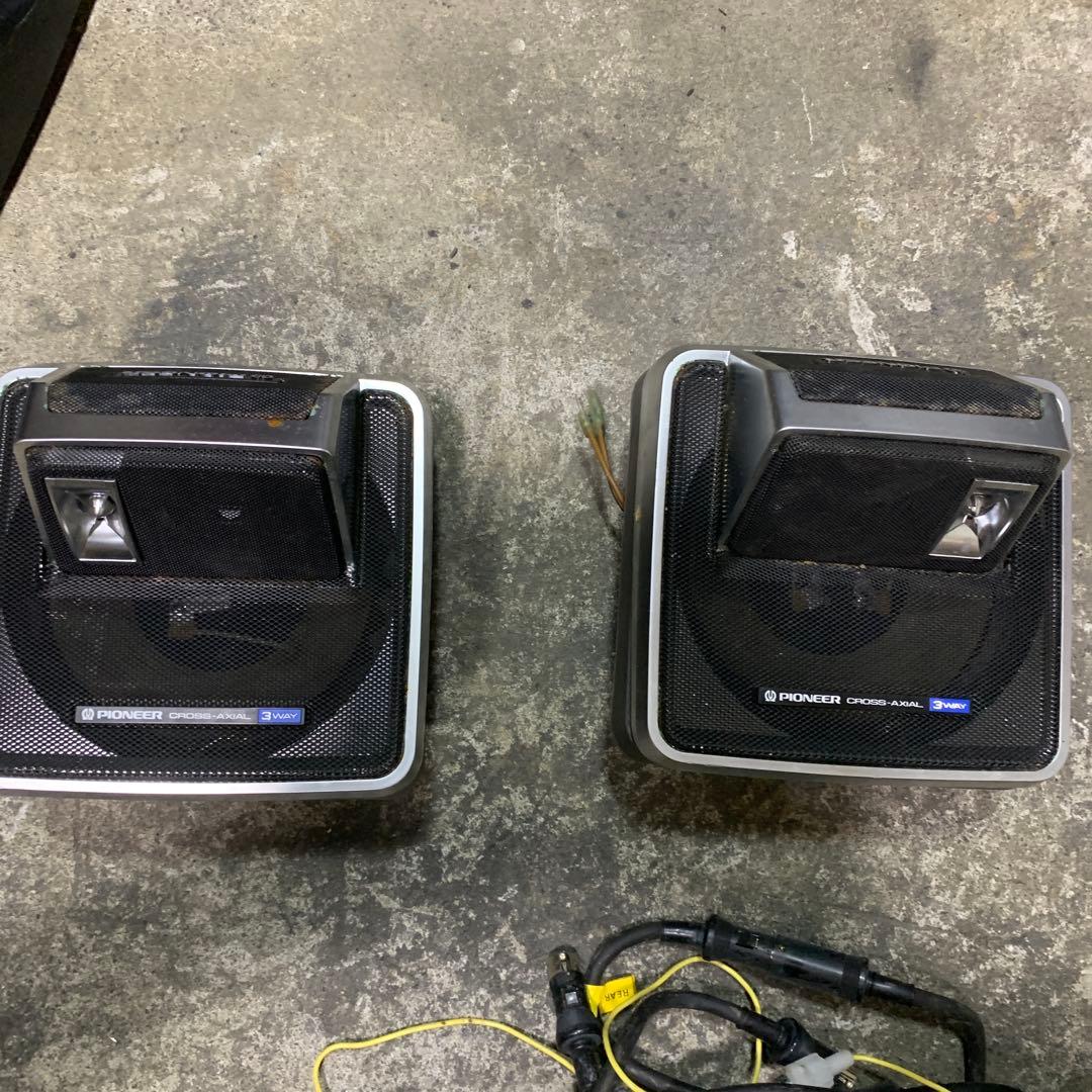 ジャンクPioneer Cross-Axial 3-way スピーカー