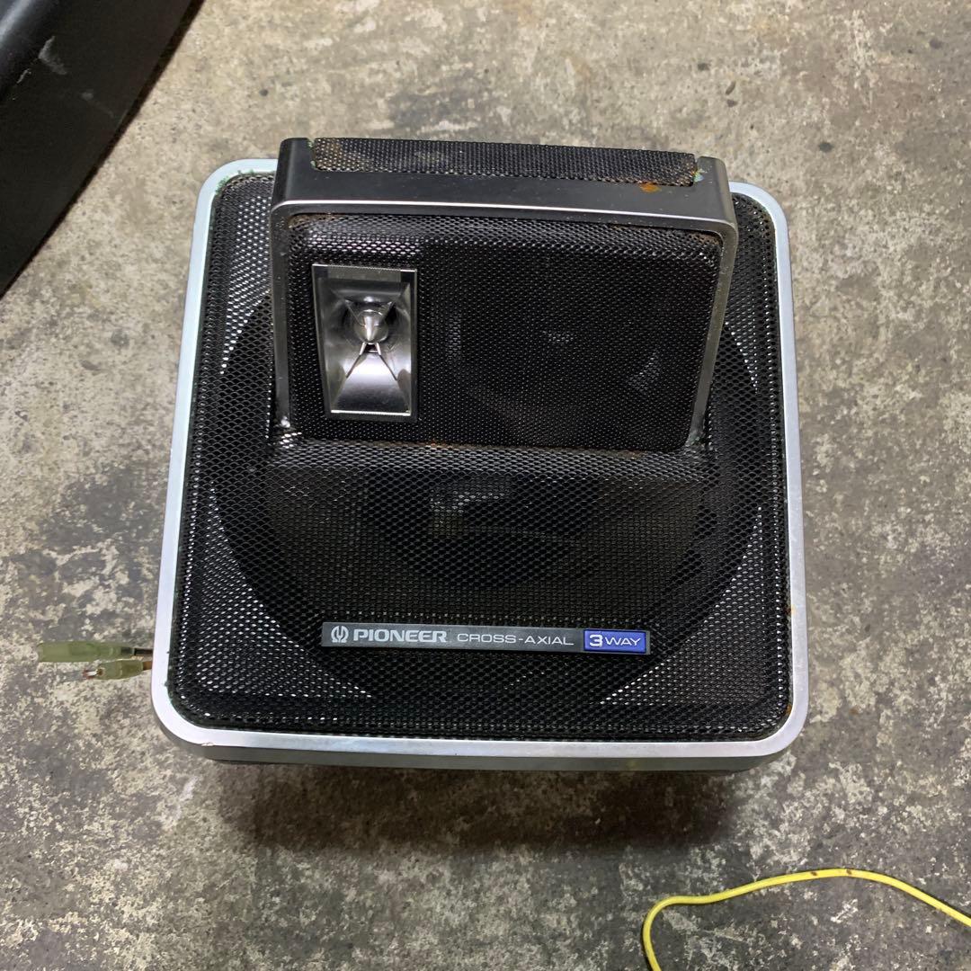 ジャンクPioneer Cross-Axial 3-way スピーカー