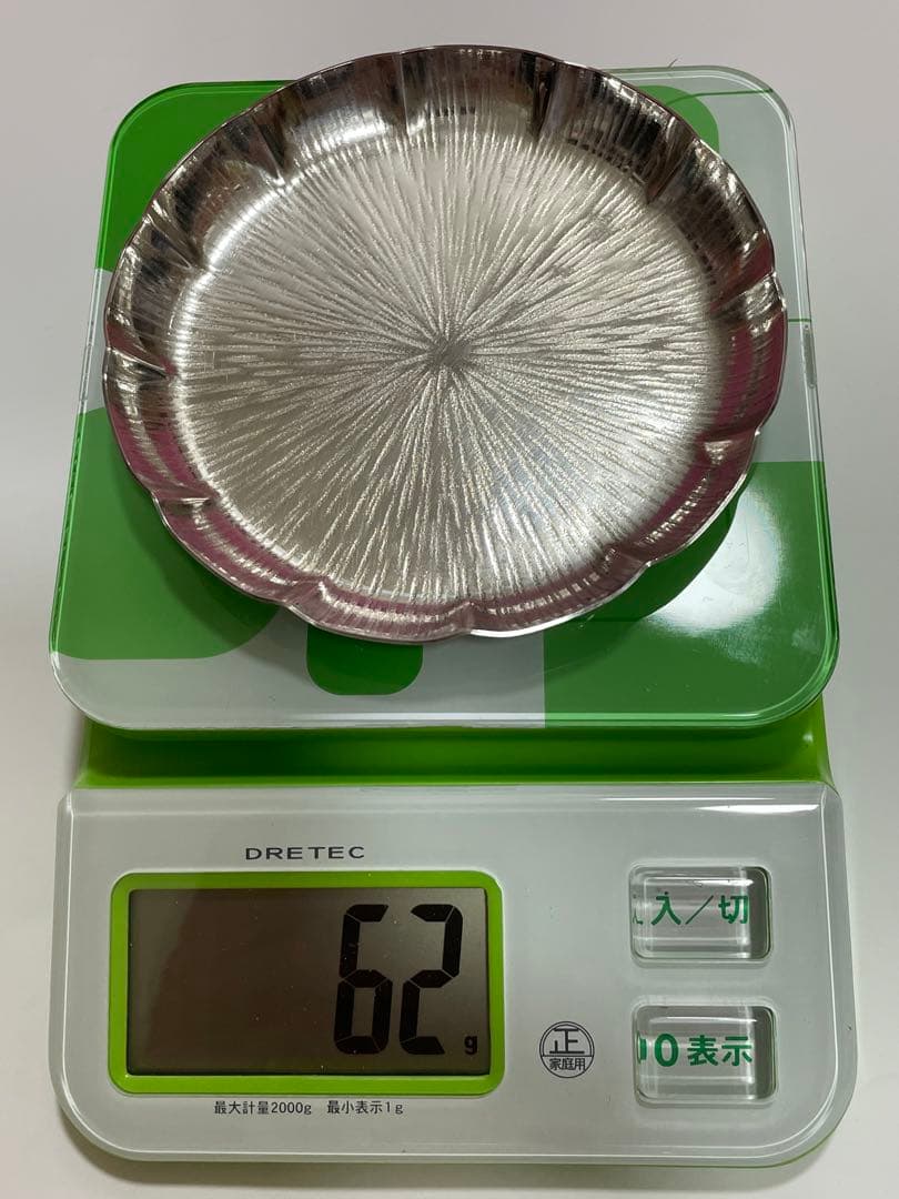 銀製銘々皿　６枚　アンティーク