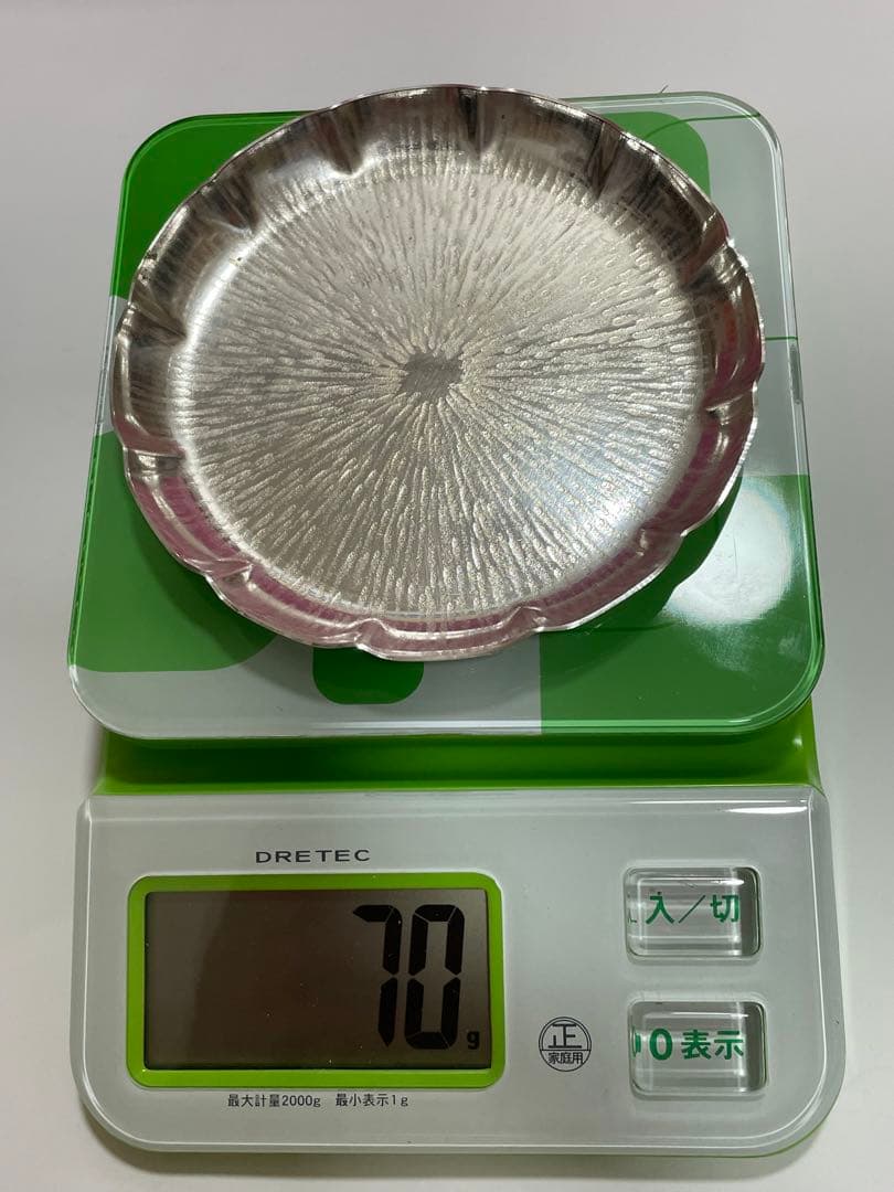 銀製銘々皿　６枚　アンティーク