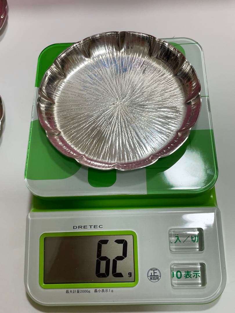 銀製銘々皿　６枚　アンティーク