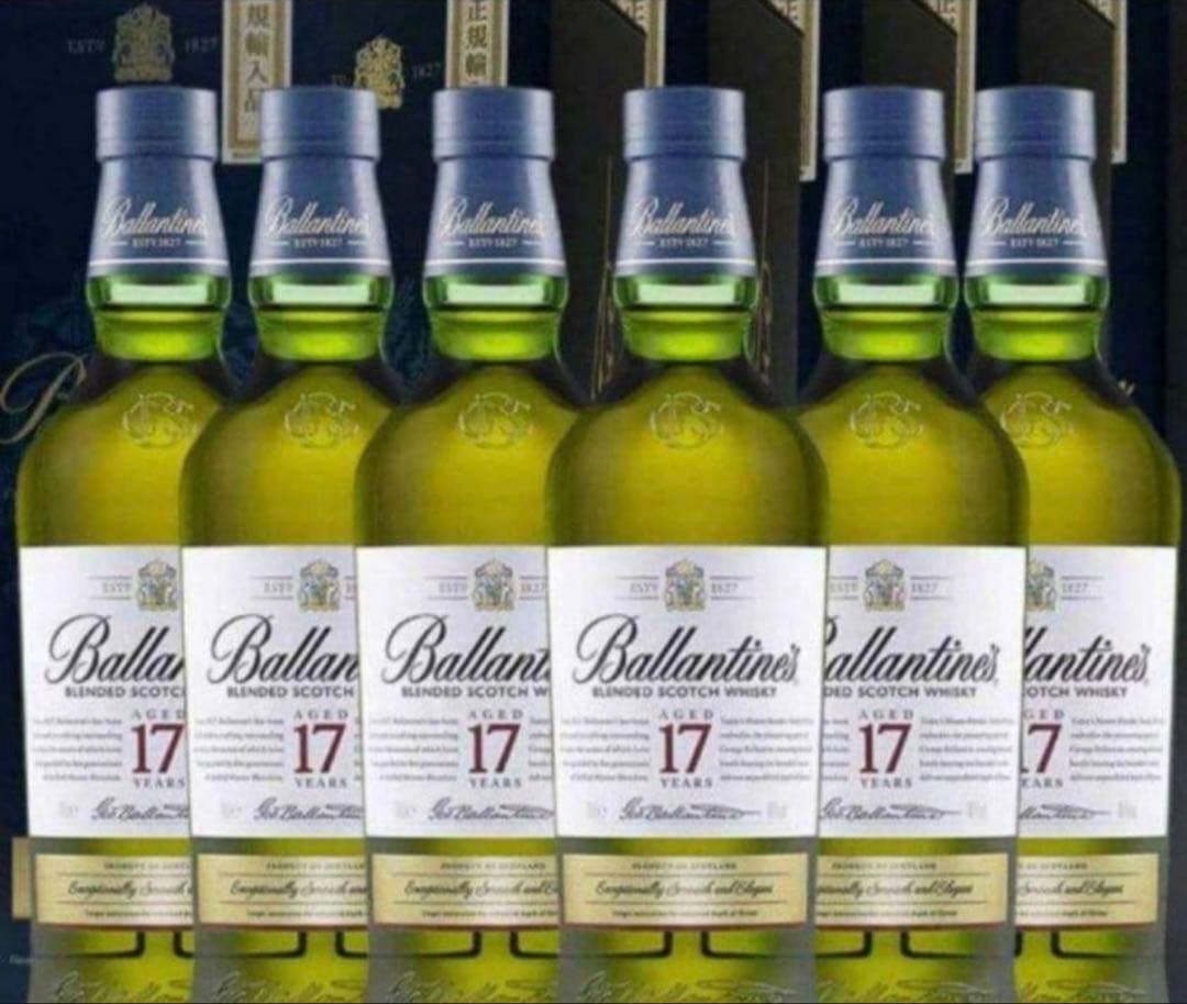 バランタイン17年　お買得６本セット