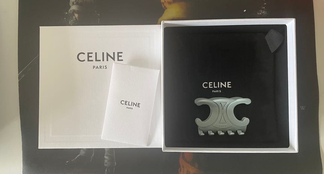 セリーヌ CELINE ラージ ヘアクリップ　ヘアピン