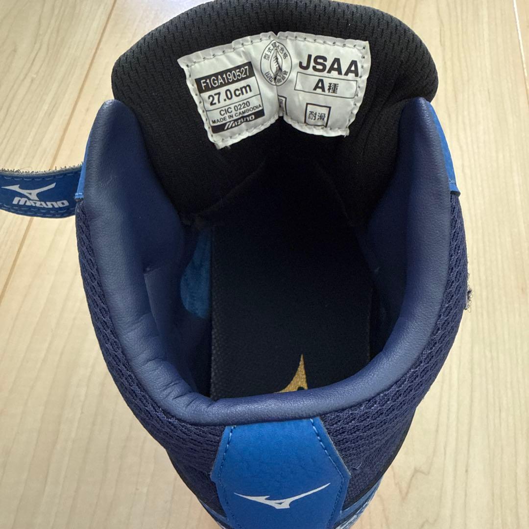 【未使用】ミズノ 安全靴 オールマイティ F1GA19027 27.0cm