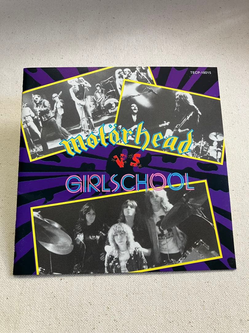 【盤質良好】 「モーターヘッド VS ガールスクール」 セル版 帯付き