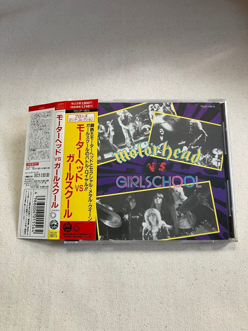 【盤質良好】 「モーターヘッド VS ガールスクール」 セル版 帯付き