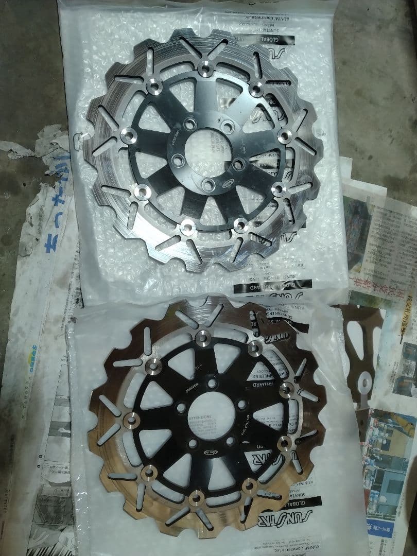 GPZ900R ARASHIブレーキローター 300mm