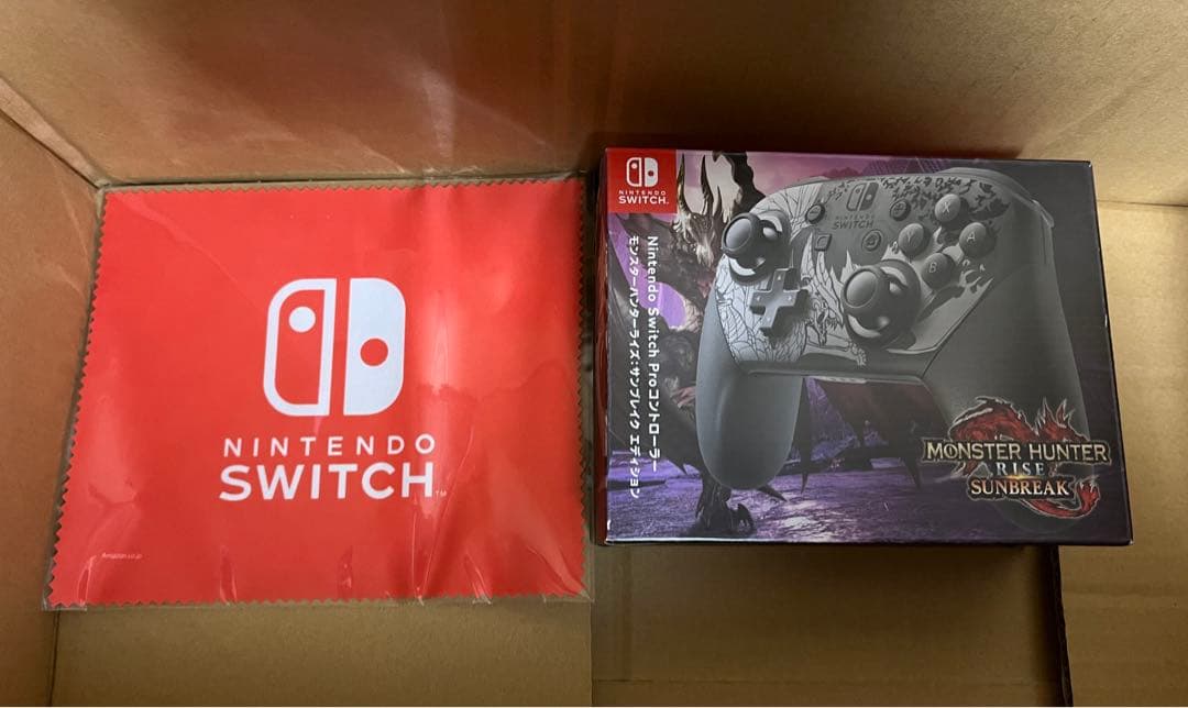 【新品】Nintendo Switch Proコントローラー モンハン