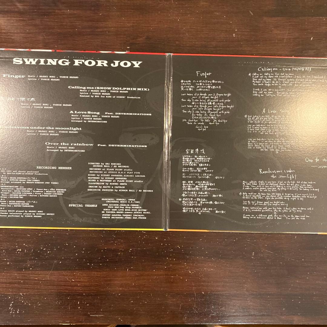 SWING FOR JOY EGO-WRAPIN' エゴラッピン　スイング　LP