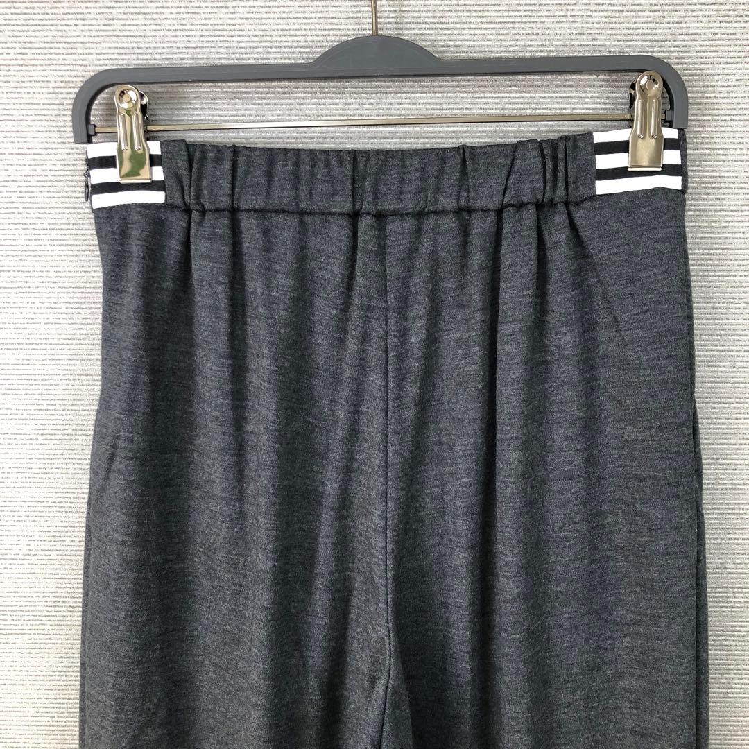 BORDERS at BALCONY ウィークエンドラップパンツ 38 グレー