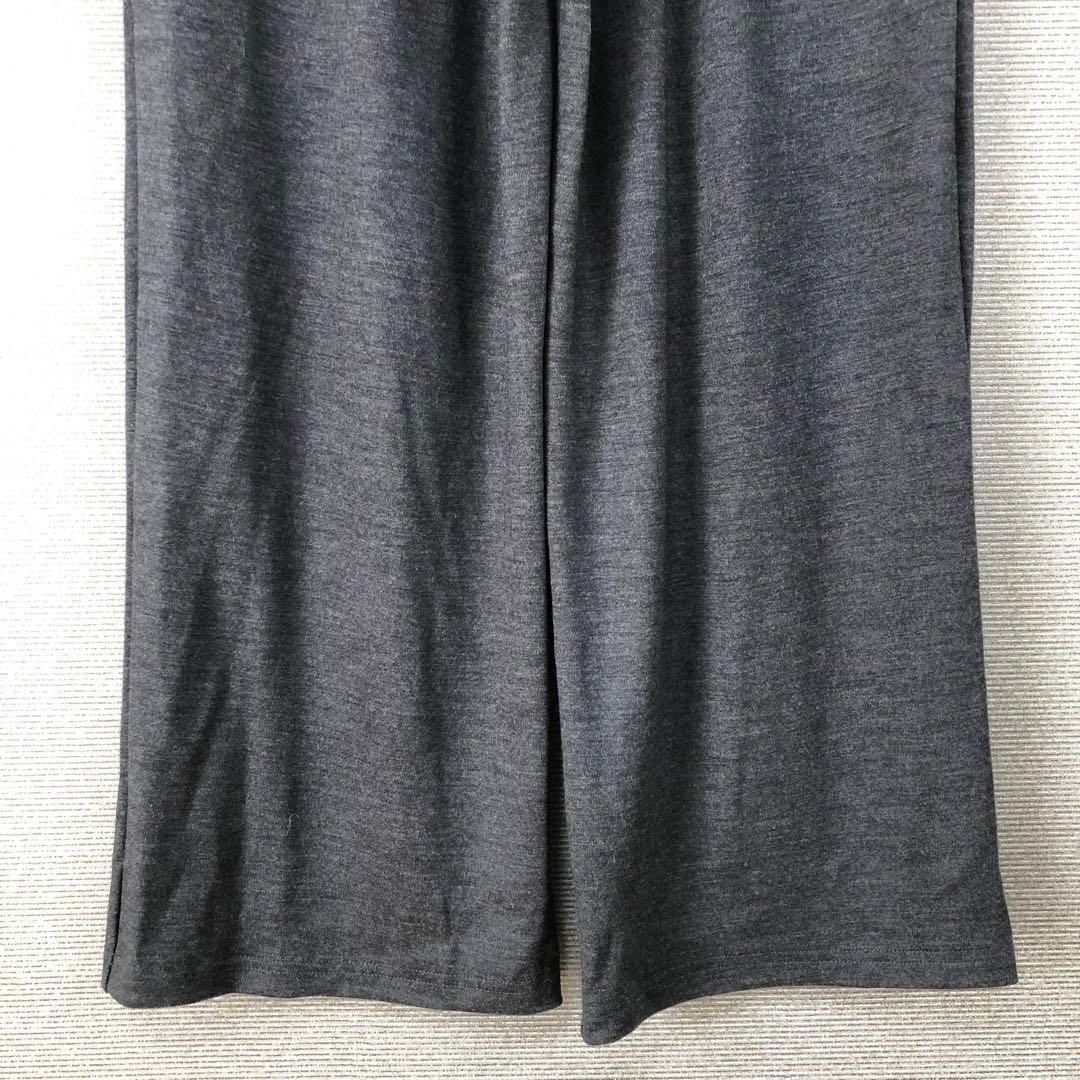 BORDERS at BALCONY ウィークエンドラップパンツ 38 グレー