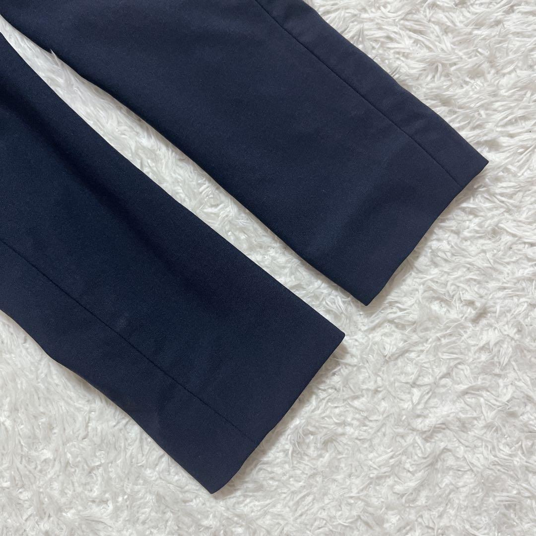 美品✨Theory ノーカラージャケット　現行　ストレッチ　LANAI 紺　2