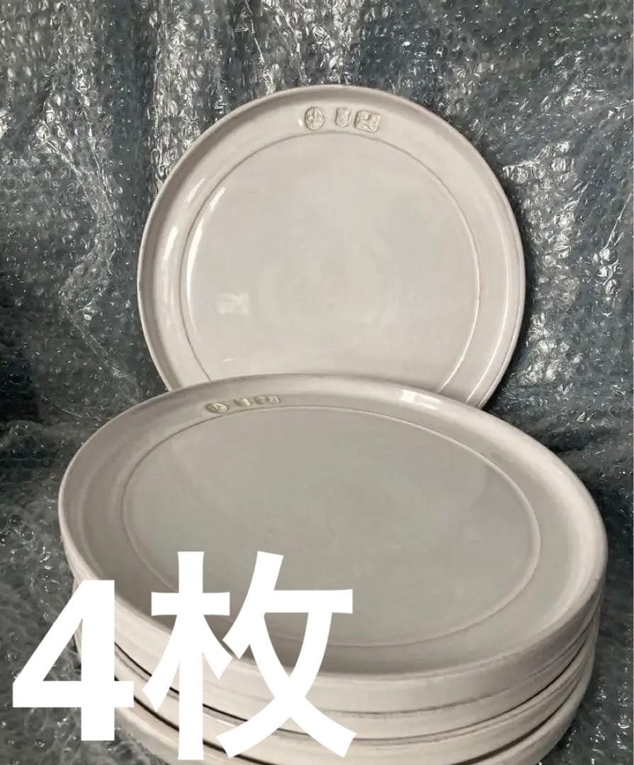 イタリアハンドメイド皿ヴィルジニアカーサ4枚