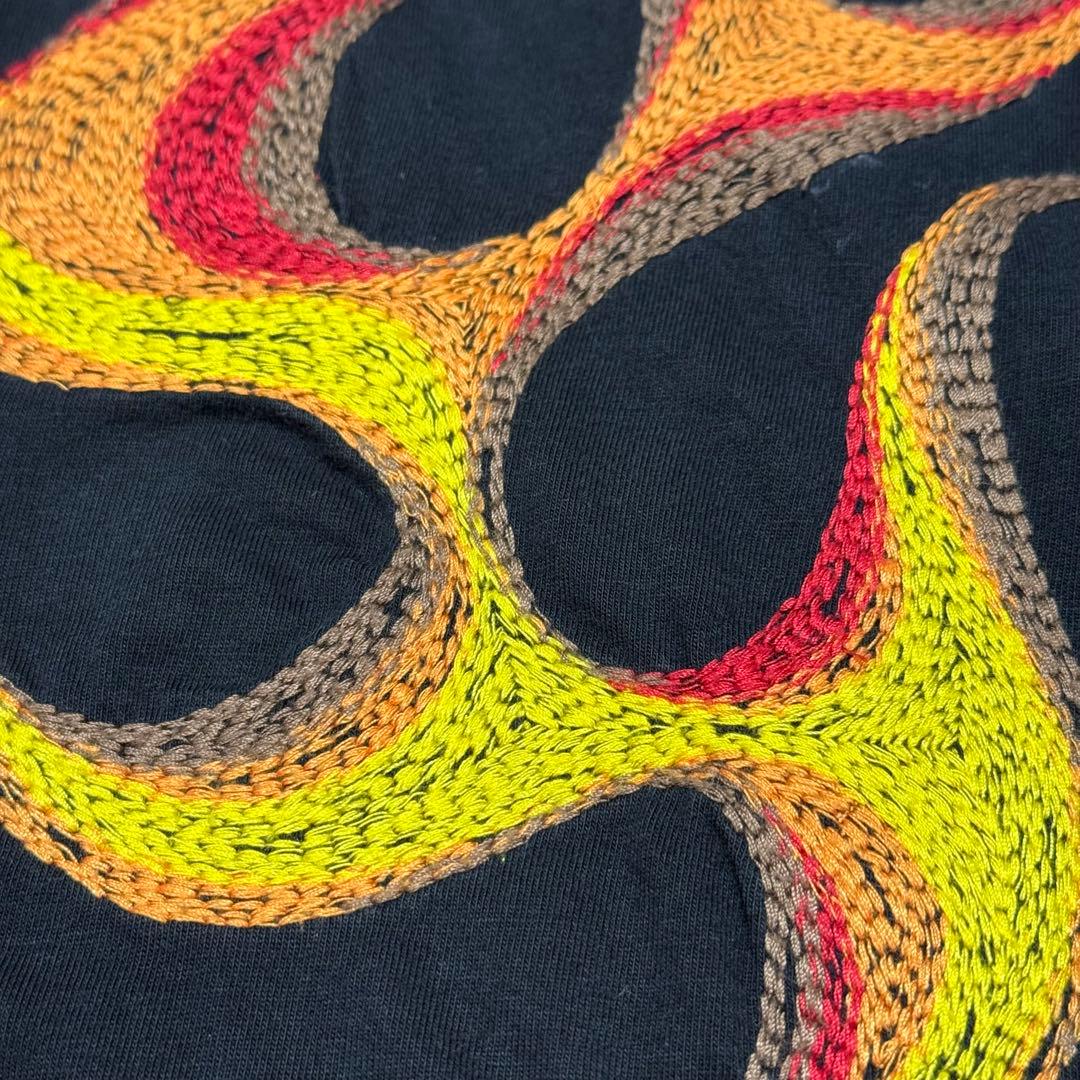 トップス 549 Etudes Spirit Flaming Flame LS Black