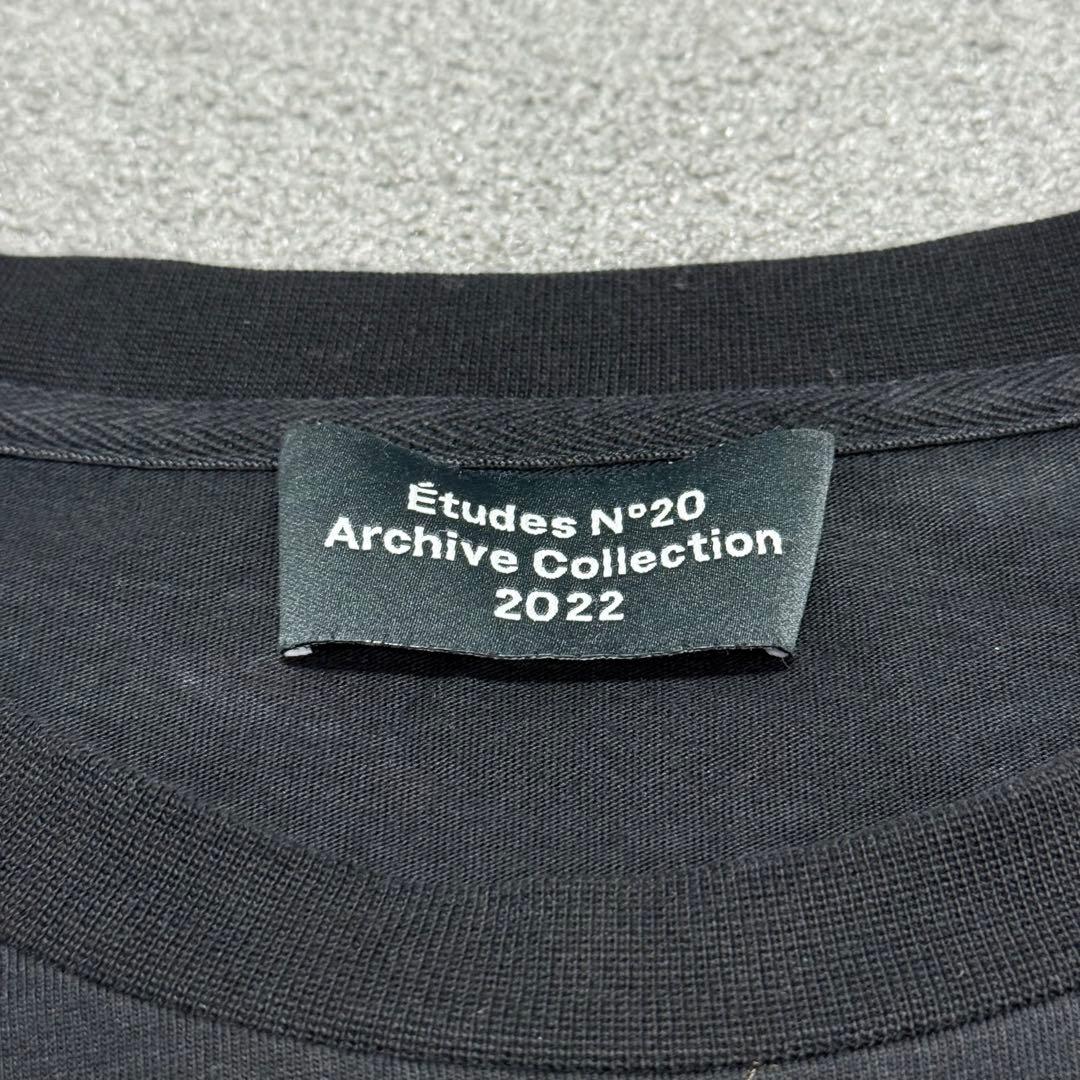 トップス 549 Etudes Spirit Flaming Flame LS Black