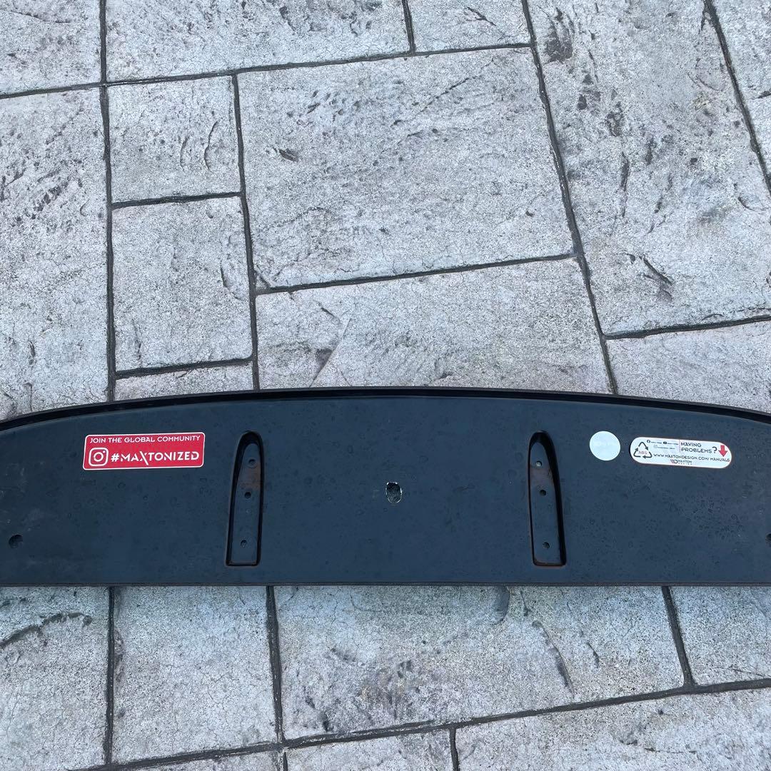 Audi TTRS用MaxtonDesign フロントスポイラー