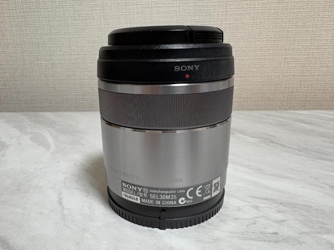 SONY ソニー E 30mm F3.5 Macro マクロ フード付き