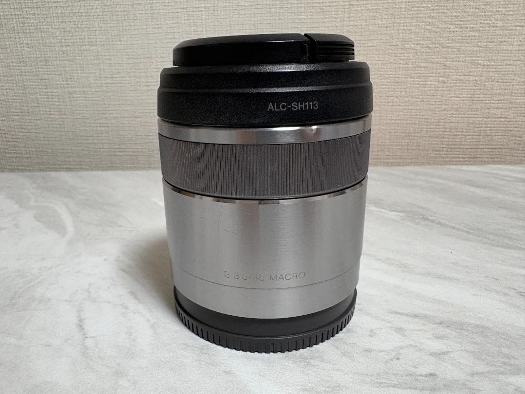SONY ソニー E 30mm F3.5 Macro マクロ フード付き