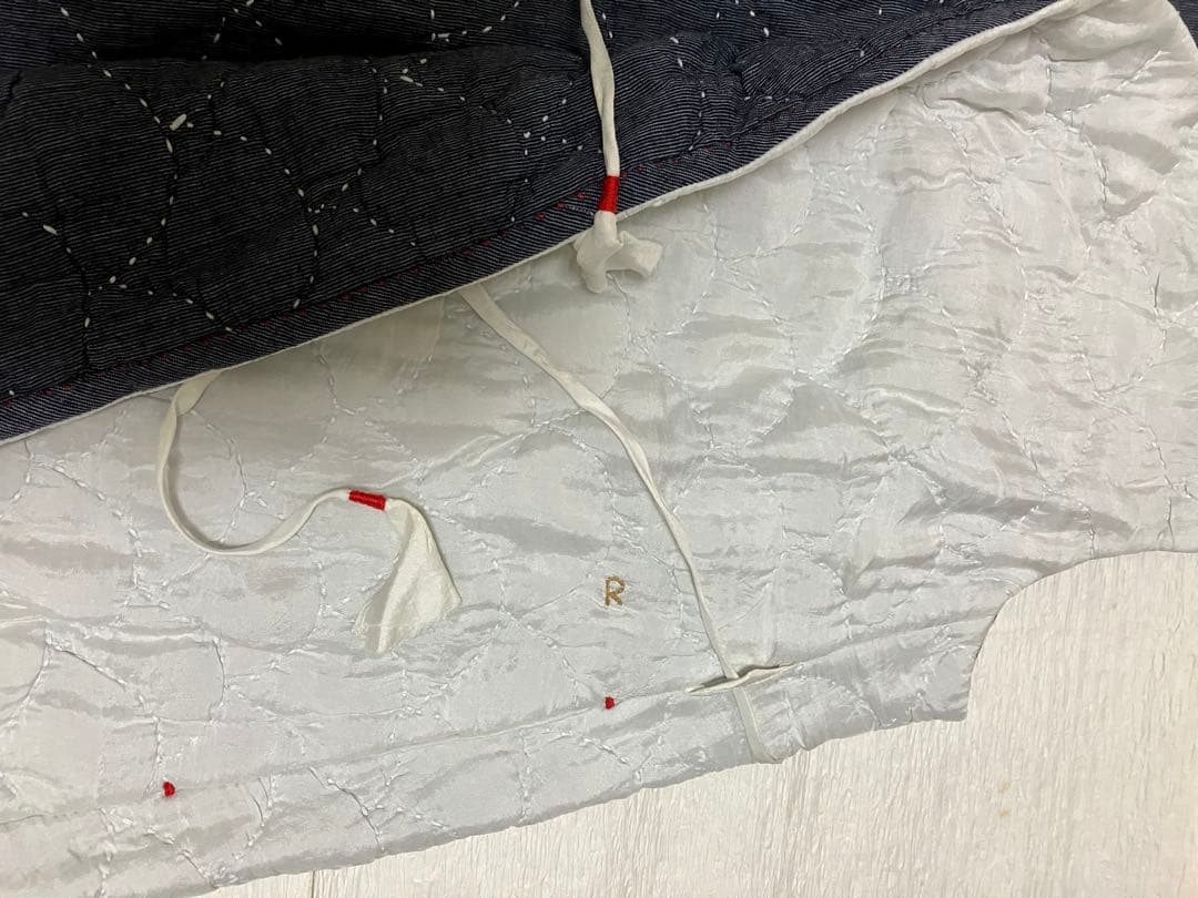 45R 刺し子のロングベスト