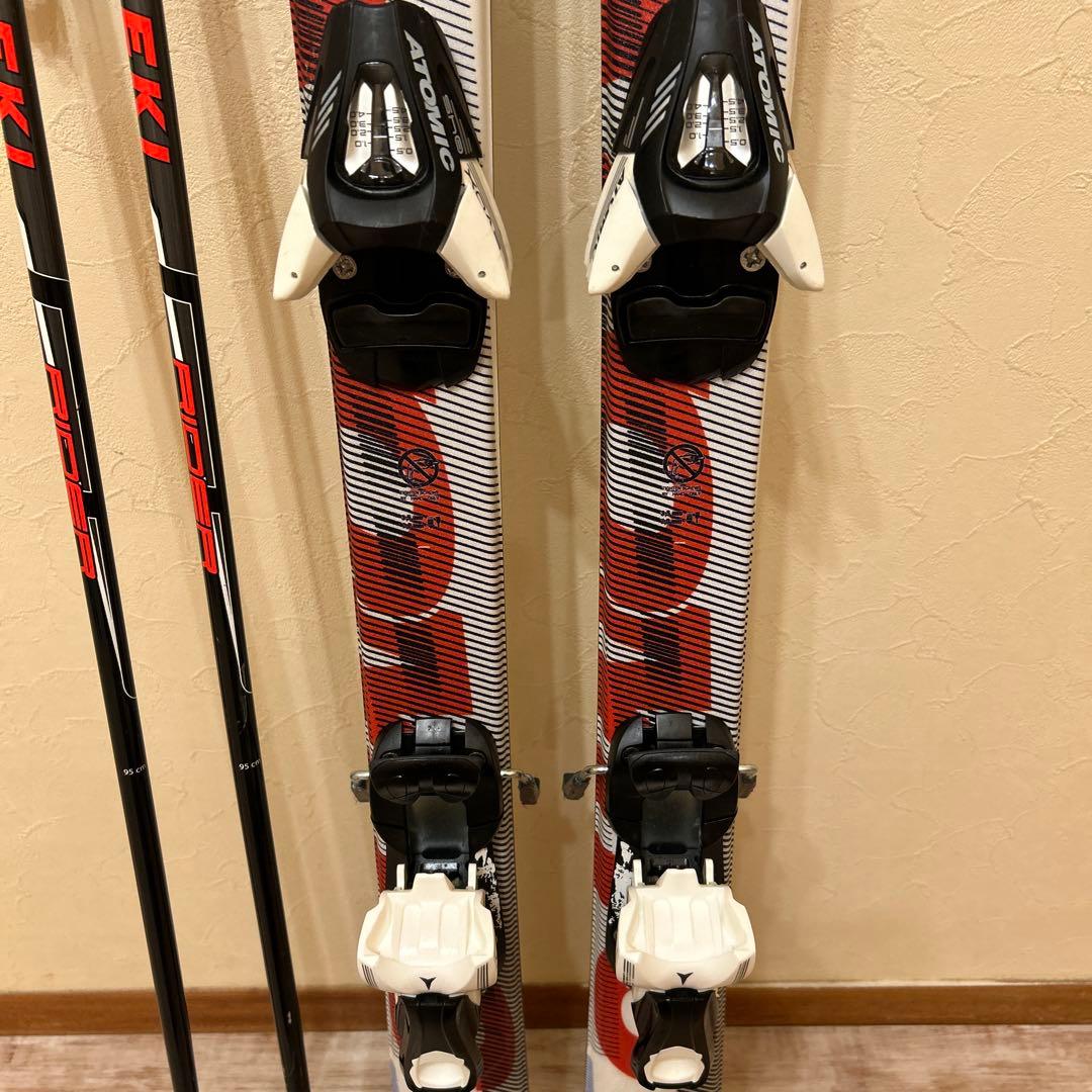 ◾️カービングスキーセット　スキー板130㎝ ブーツ23.5㎝　子供用　ジュニア用