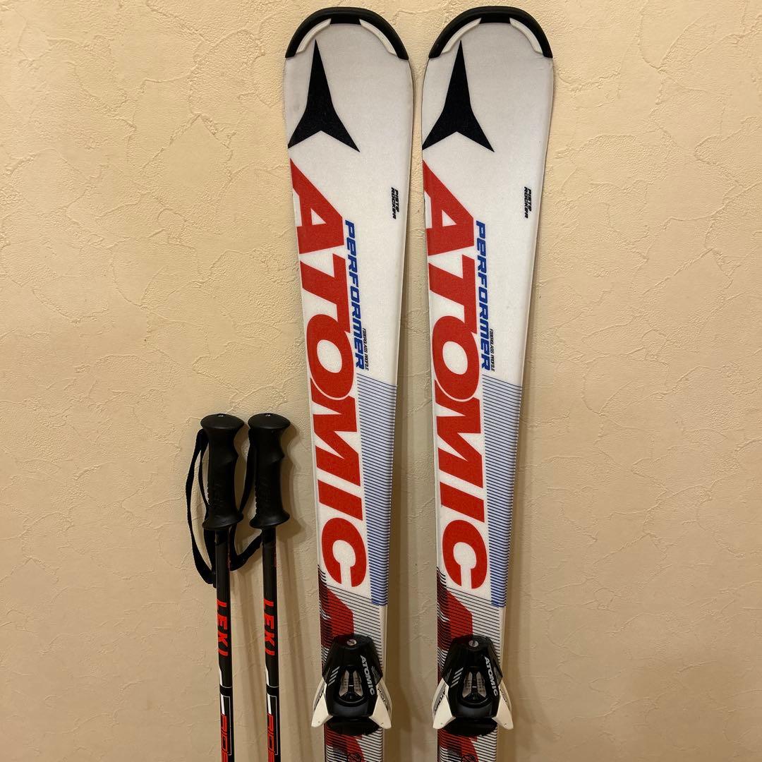 ◾️カービングスキーセット　スキー板130㎝ ブーツ23.5㎝　子供用　ジュニア用