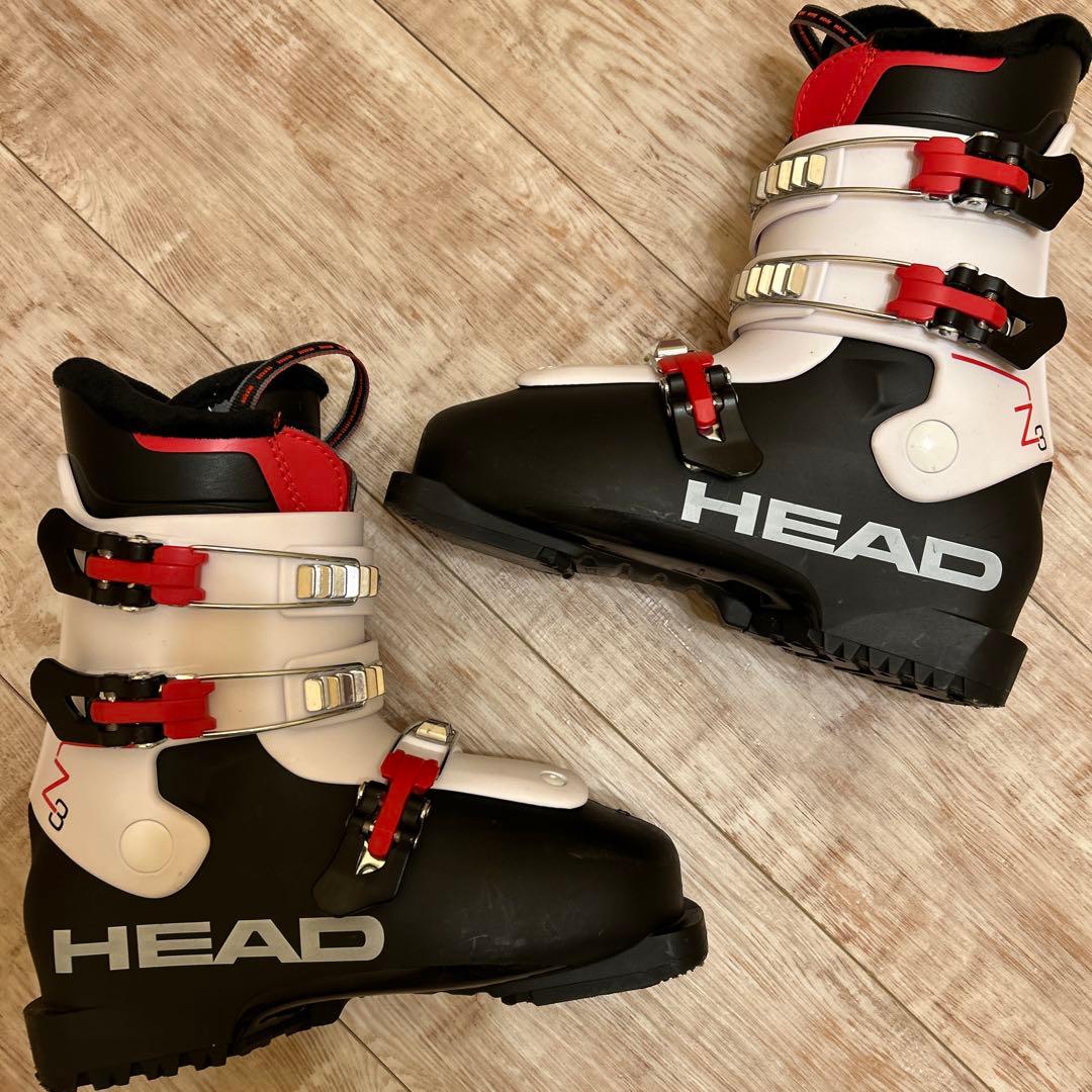 ◾️カービングスキーセット　スキー板130㎝ ブーツ23.5㎝　子供用　ジュニア用