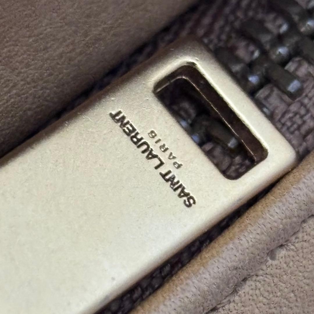 希少！SAINT LAURENT☆キャメルレザーバッグパック