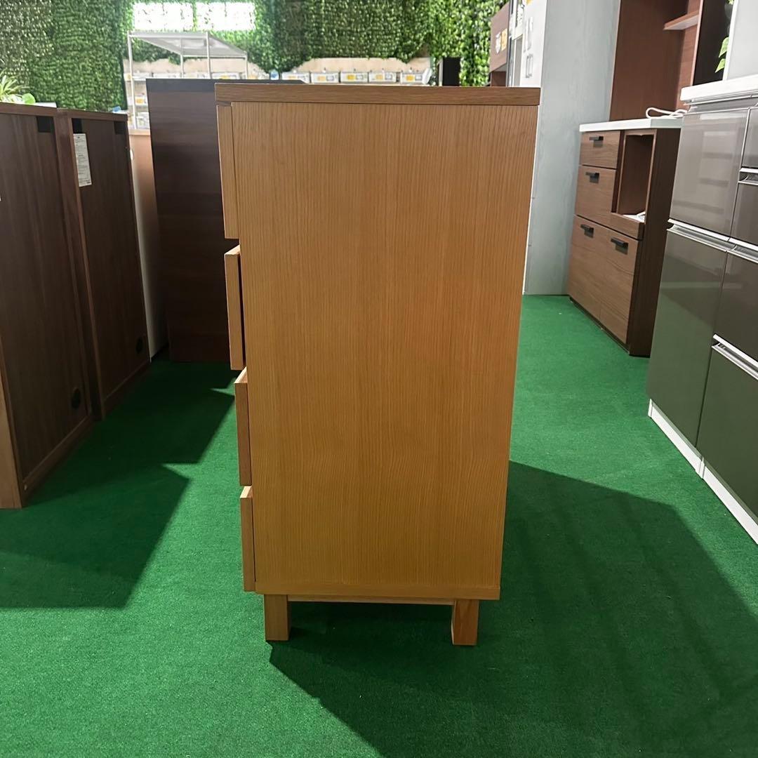 無印良品 木製チェスト４段 収納 ナチュラル 家具 B107