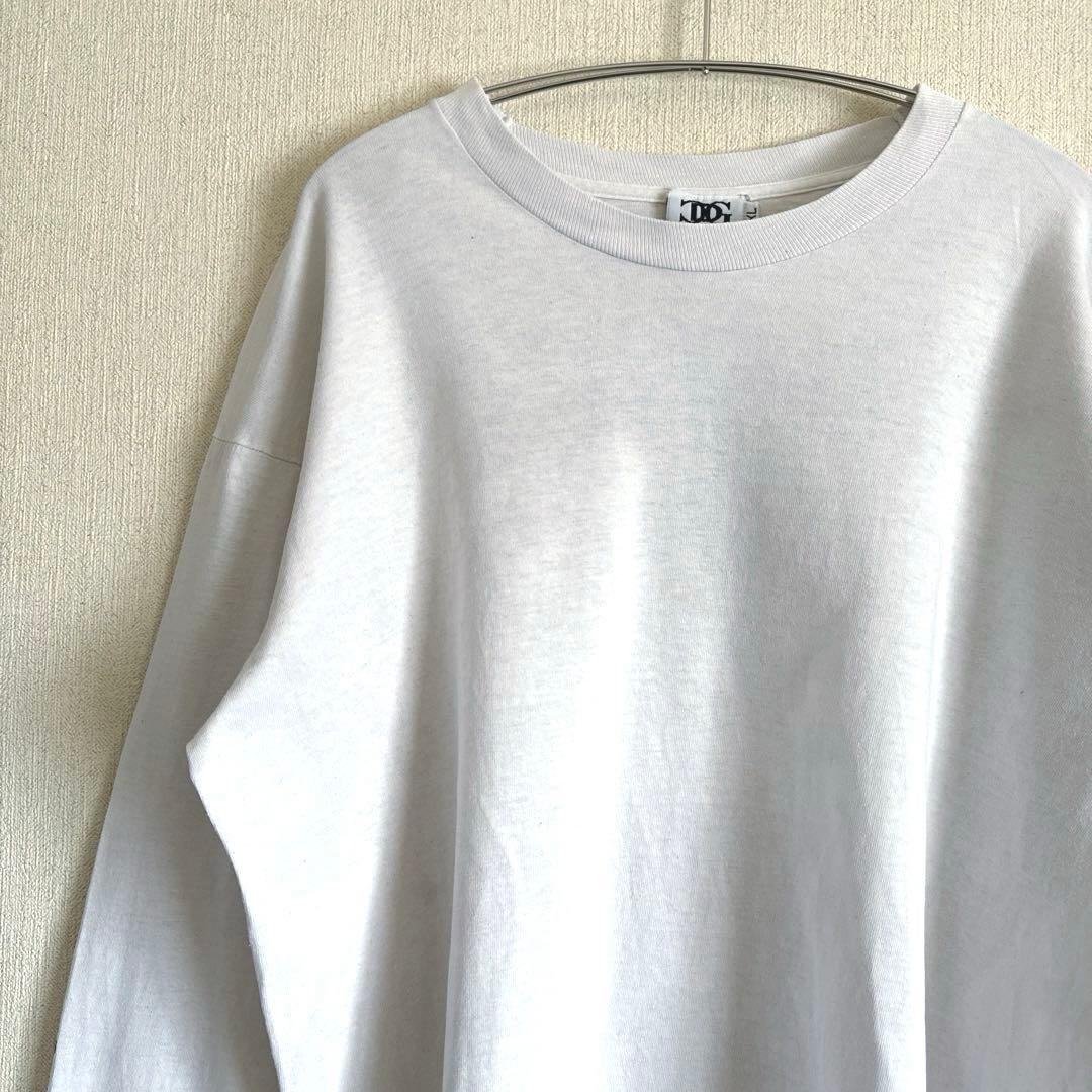 CG DESIGN　長袖カットソー　90sビンテージ　USA製　XLサイズ