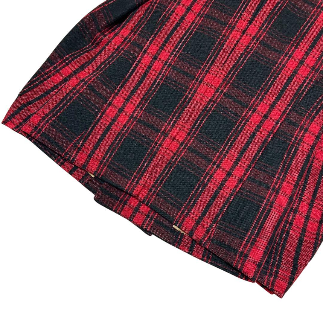 RUDEGALLERY ルードギャラリー　ショールカラーピーコート　チェック