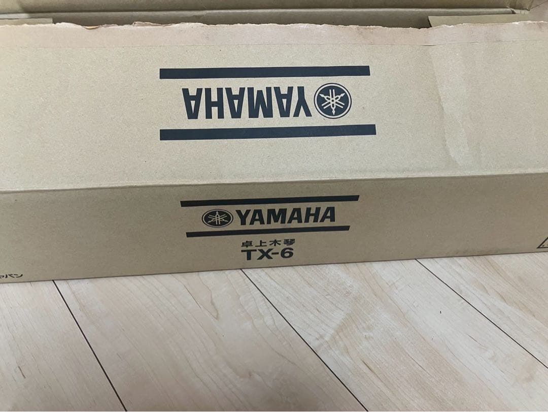 YAMAHA TX-6 32音 卓上木琴 マレット付き