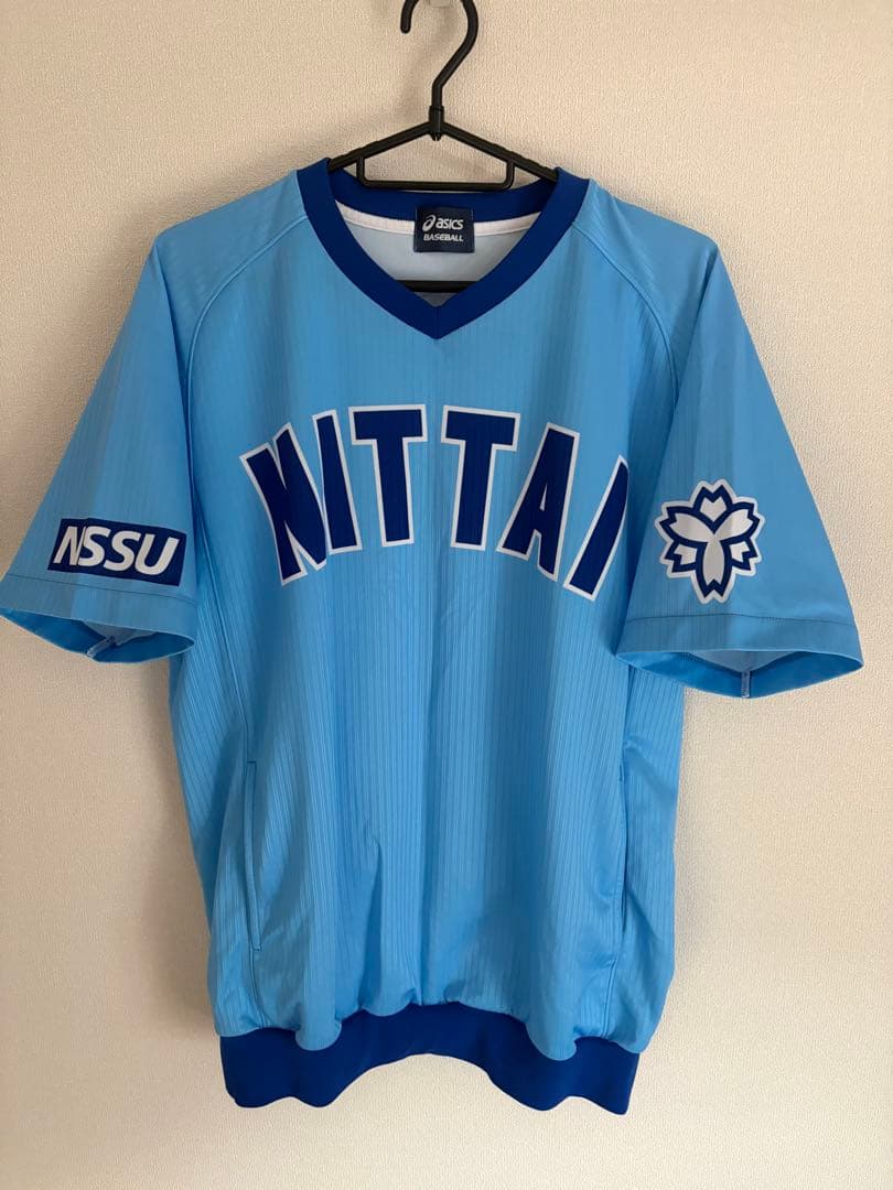 日体大　野球部　チャージトップ　ASICS