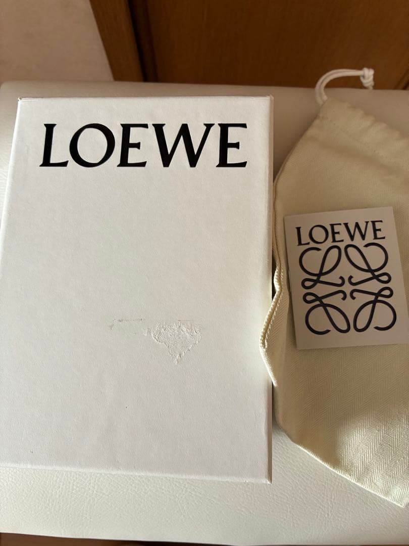 LOEWE　ハーバリウムS 二つ折り財布/ミントグリーン/ターコイズブルー
