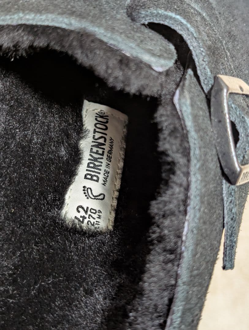 【未使用品】BIRKENSTOCK ボストンファー