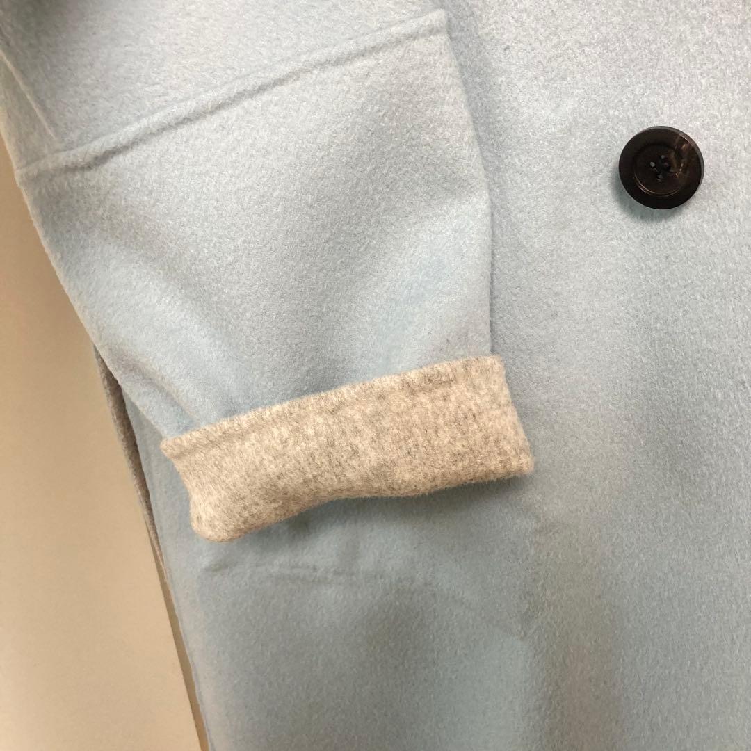 ADORE アドーア　２ＴＯＮＥリバーⅡジャケット　ブルーXトップグレー　36