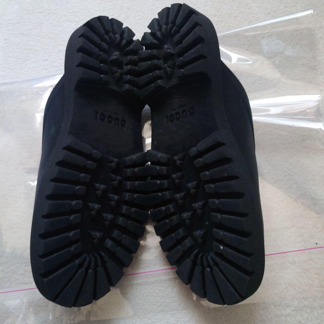 美品☆GUCCIラバーサンダル27.0相当BLACK軽量幅広