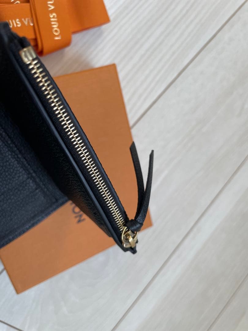 Louis Vuitton 三つ折り財布 ブラック