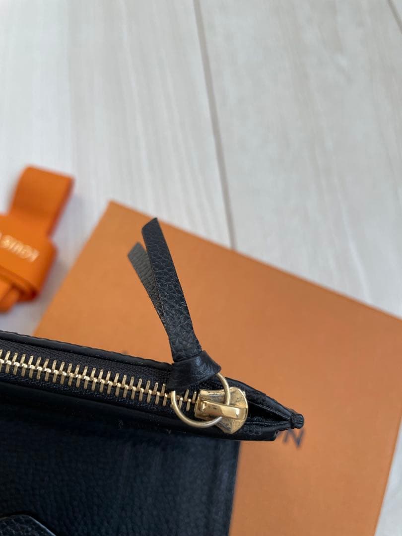 Louis Vuitton 三つ折り財布 ブラック