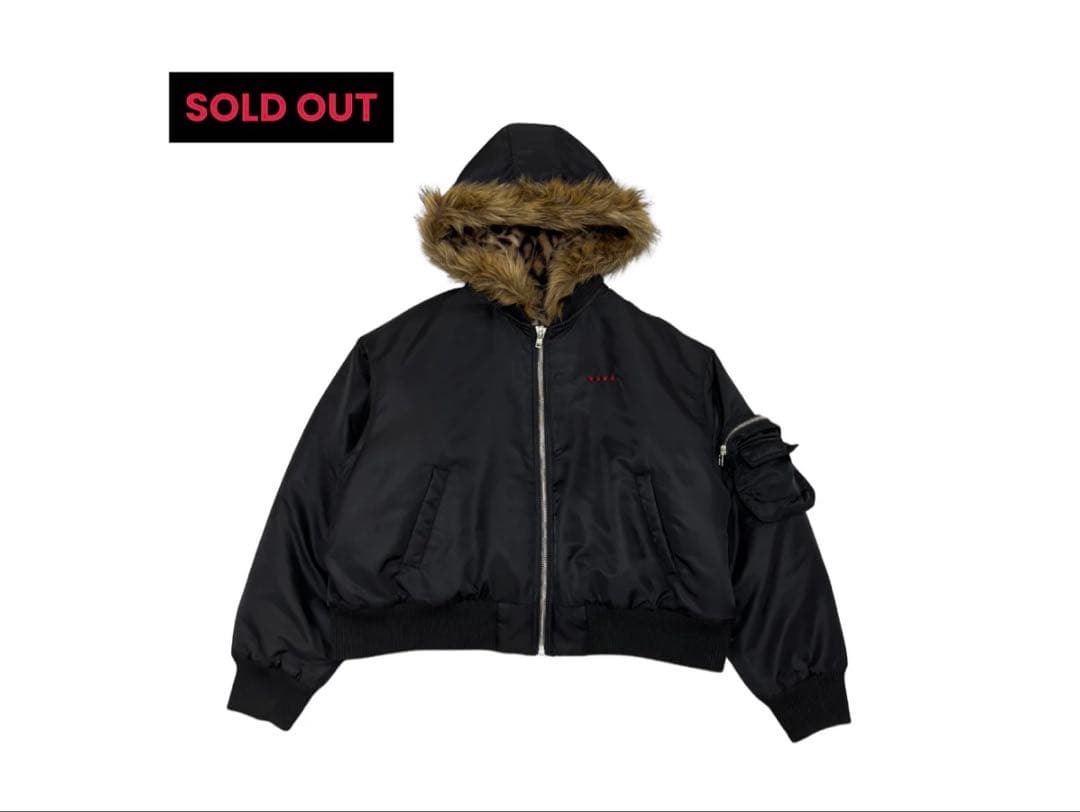 9/S PROJECT MA-1 - BLACK S ブラック 黒 即日発送