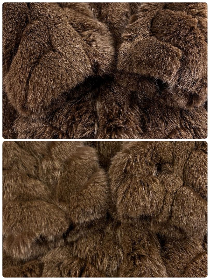 【最高級金タグ】SAGA SELECTED FOX 毛皮コート W仕様 日本製