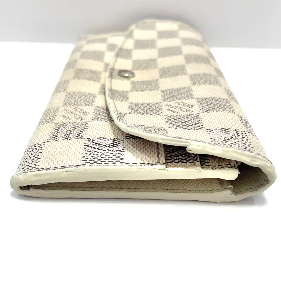 ルイヴィトン ポルトフォイユ エミリー ダミエ アズール 長財布 N63021