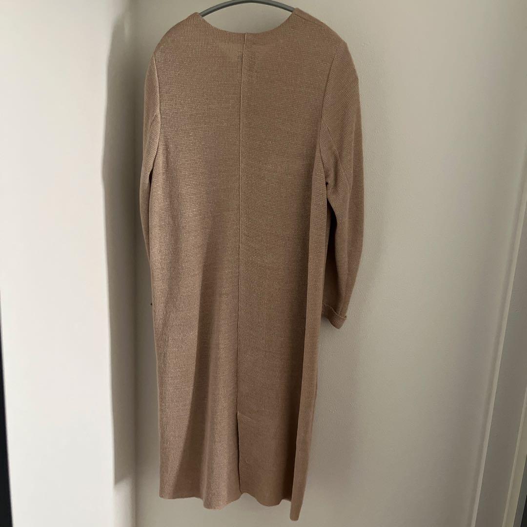 minä perhonen nostalgia 麻ロングコート