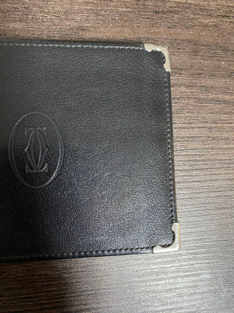 カルティエ　カードケース　二つ折り　マネークリップ マストライン　札入れ