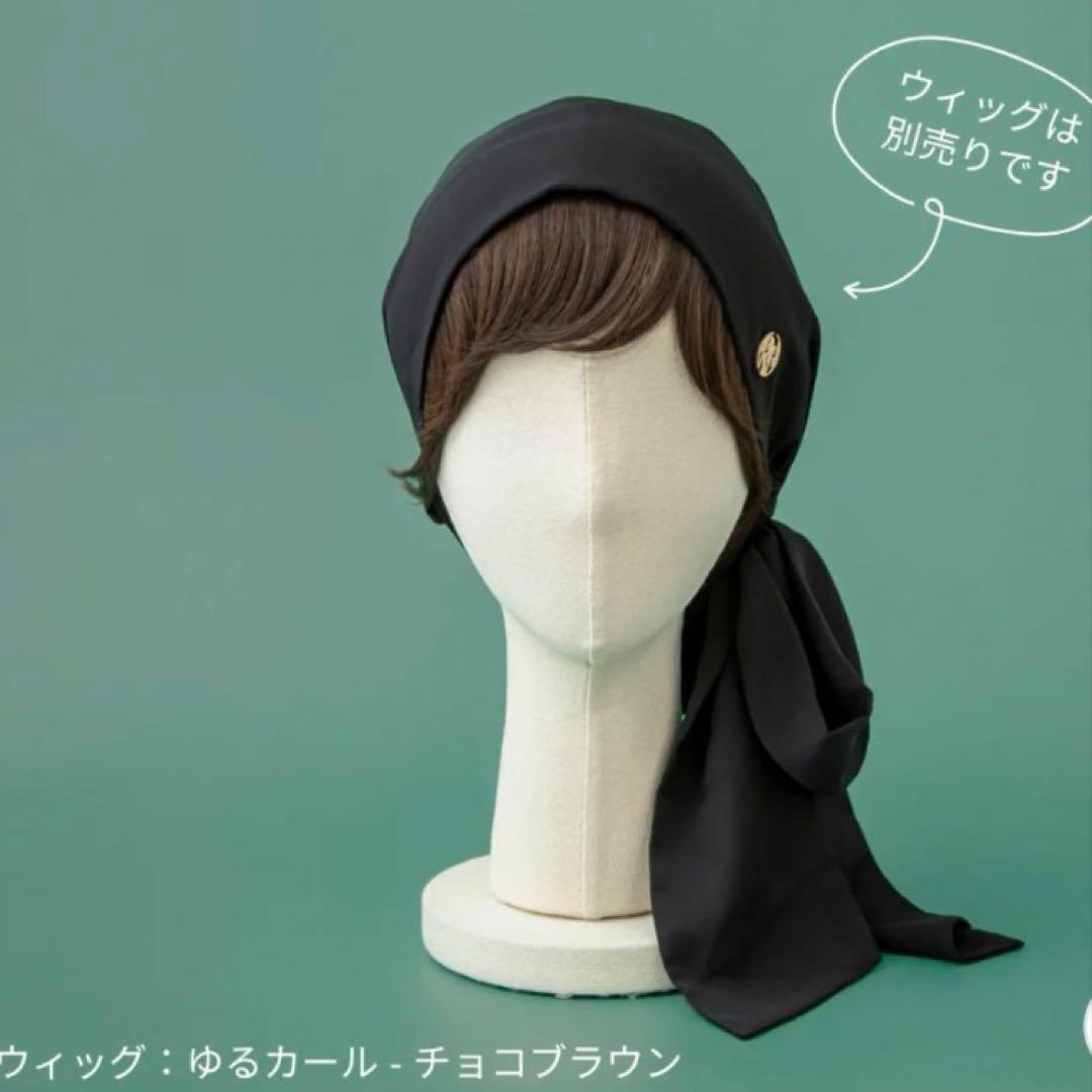 【ほぼ新品】バレンBAREN SCARF HAT /Basic-Black