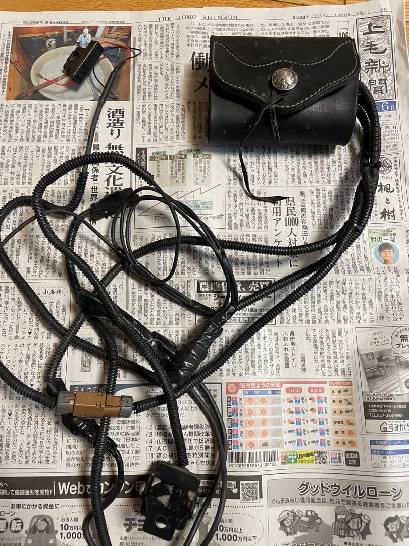 初売り！　二輪用ETC　分離型　日本無線　JRM-11 KIJIMAカバー付