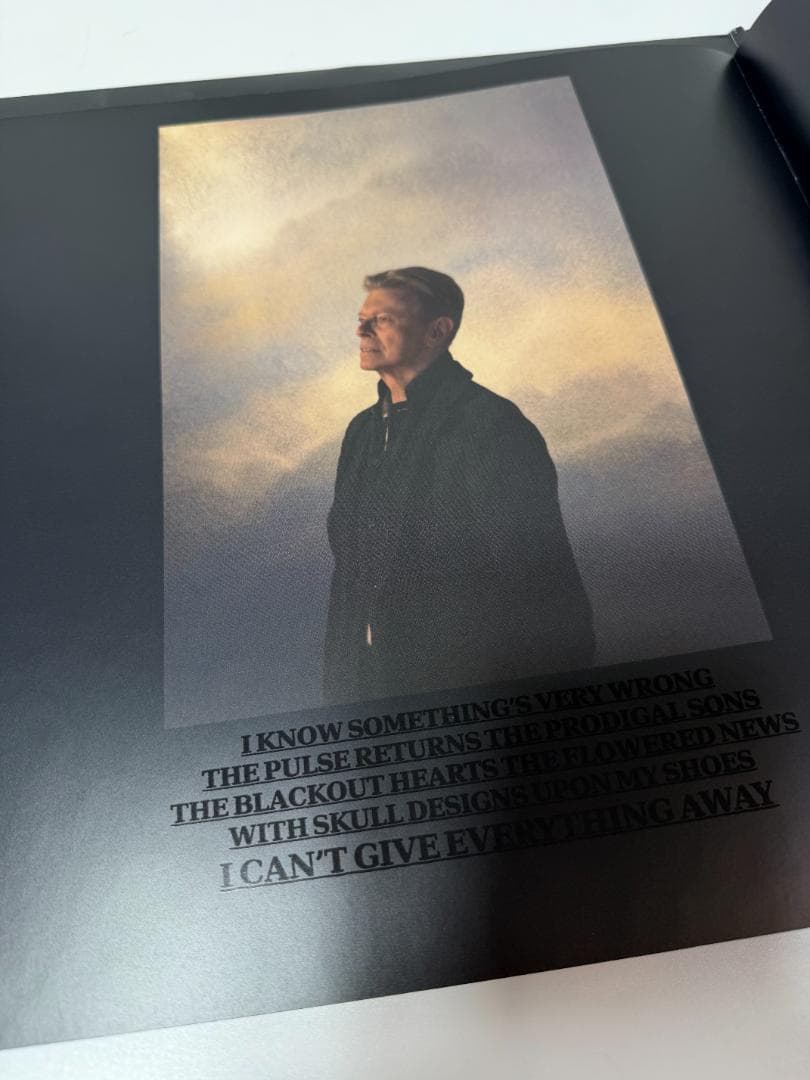 David Bowie ★ Blackstar CLEAR VINYL LP