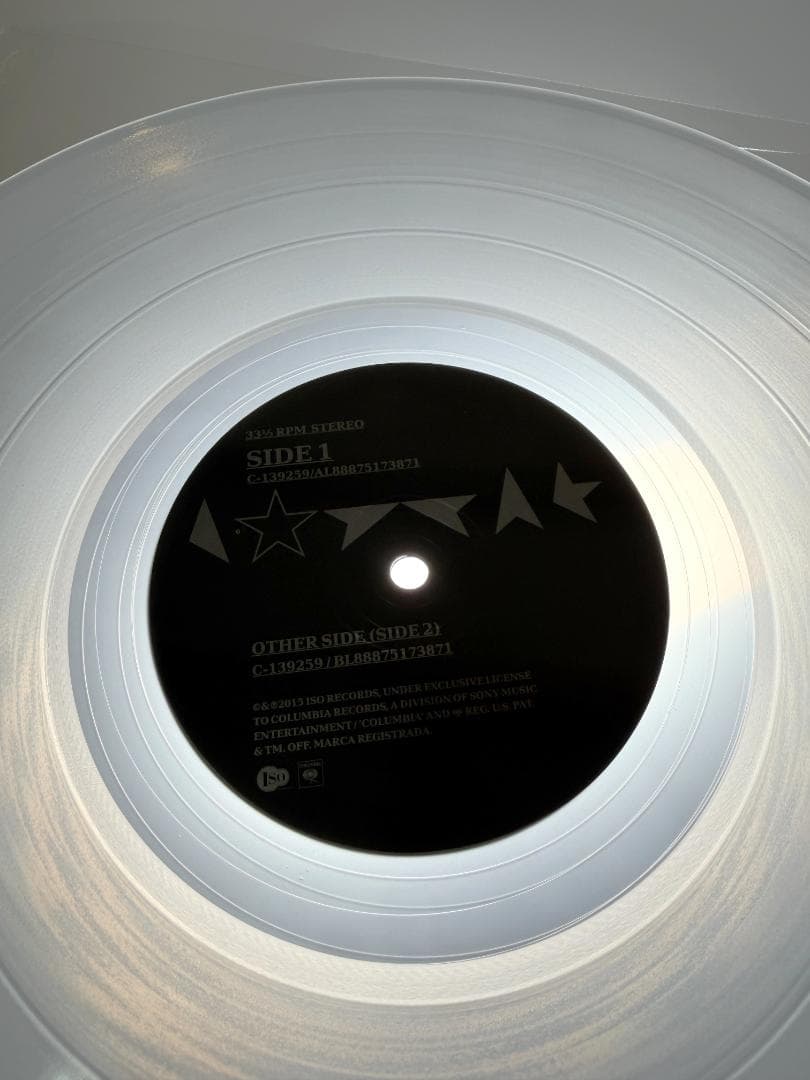David Bowie ★ Blackstar CLEAR VINYL LP