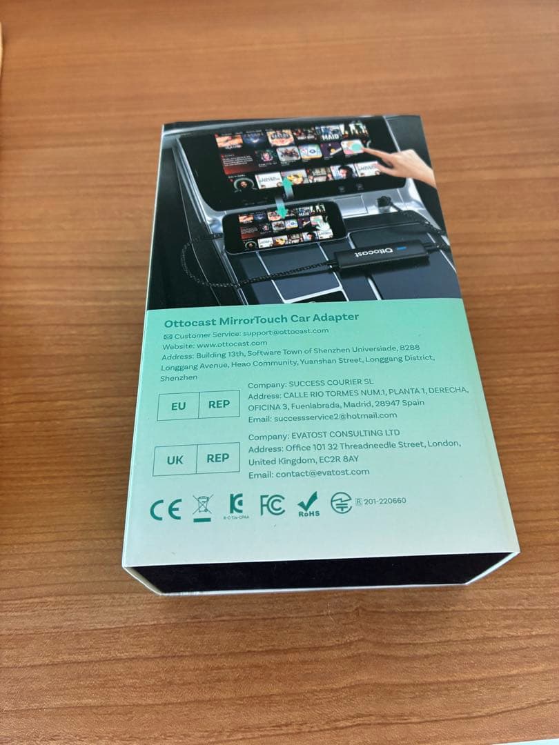 オットキャストミラータッチ